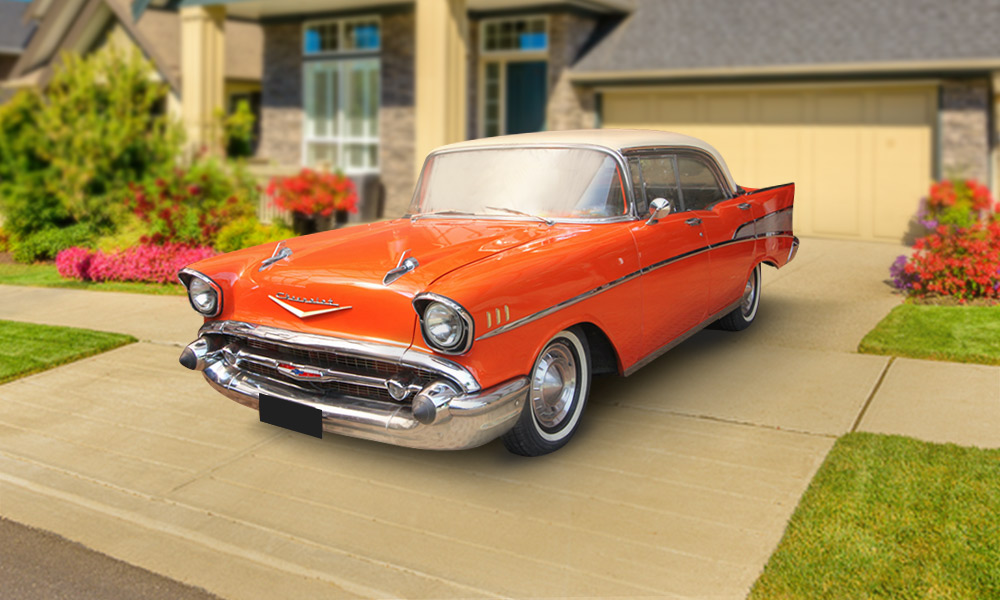 Sewa mobil Chevrolet Belair-hardtop